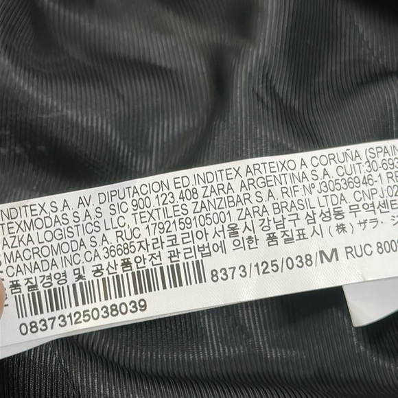 Zara beige brown python D kin snake print blazer size M career preppy feminine - Picture 10 of 10